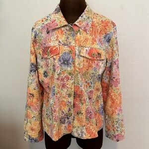 Joni B Textured Button Up Jacket